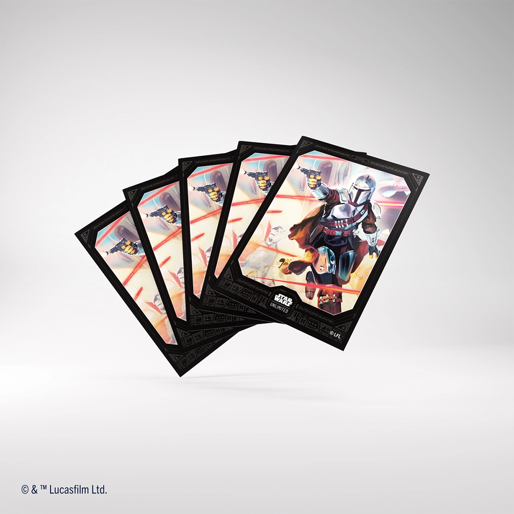 [Nur Abholung möglich] Star Wars Unlimited Art Sleeves - Mandalorian (60)