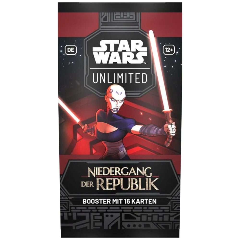 Star Wars Unlimited – Niedergang der Republik – Booster Pack (deutsch)