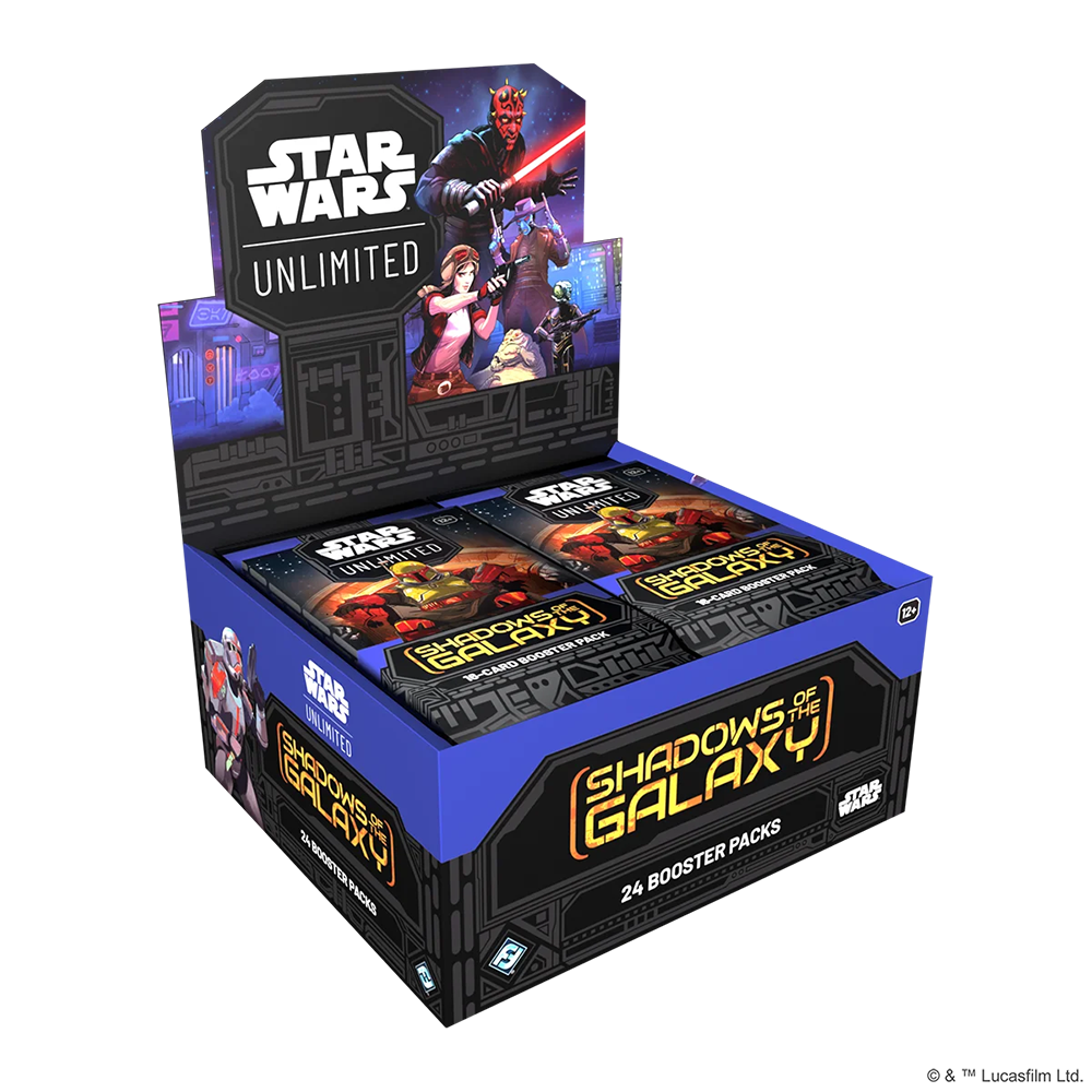 Star Wars Unlimited – Shadows of the Galaxy – Booster Display (englisch)