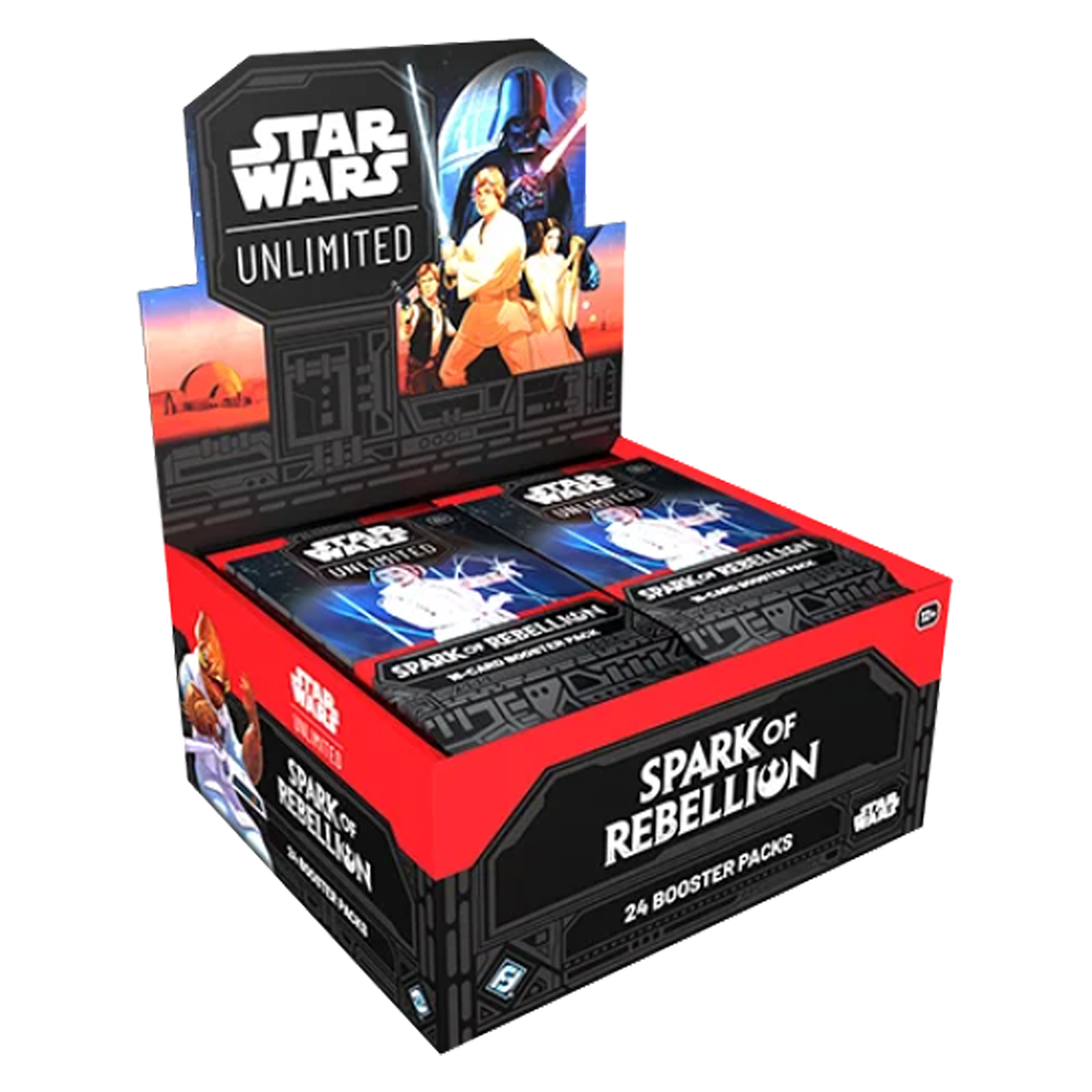 Star Wars Unlimited – Spark of Rebellion – Booster Display (englisch)