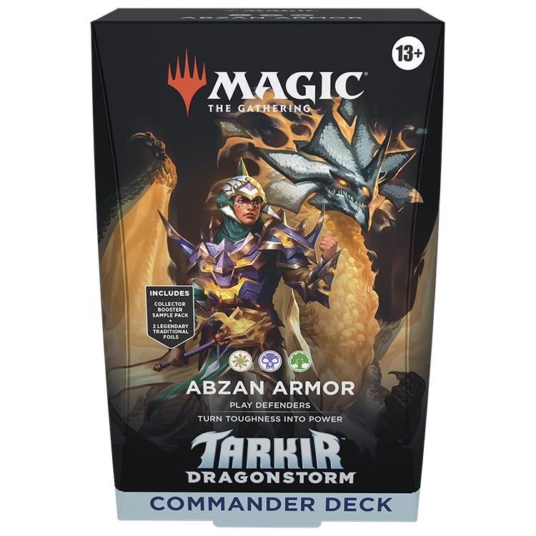 [Nur Abholung möglich] Tarkir Dragonstorm Commander Deck - Abzan Armor (englisch)