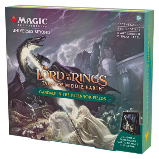 [Nur Abholung möglich] The Lord of the Rings - Tales of Middle-earth Scene Box Gandalf in the Pelennor Fields (englisch)