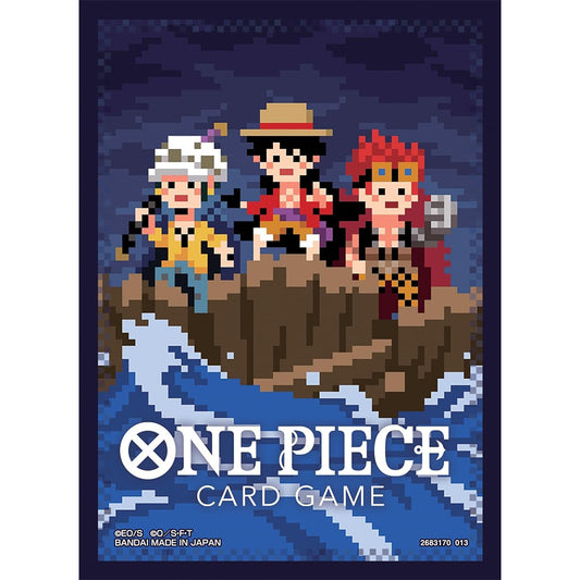 [Nur Abholung möglich] One Piece Card Game Standard Sleeves - Three Captains Dot (70 Kartenhüllen)