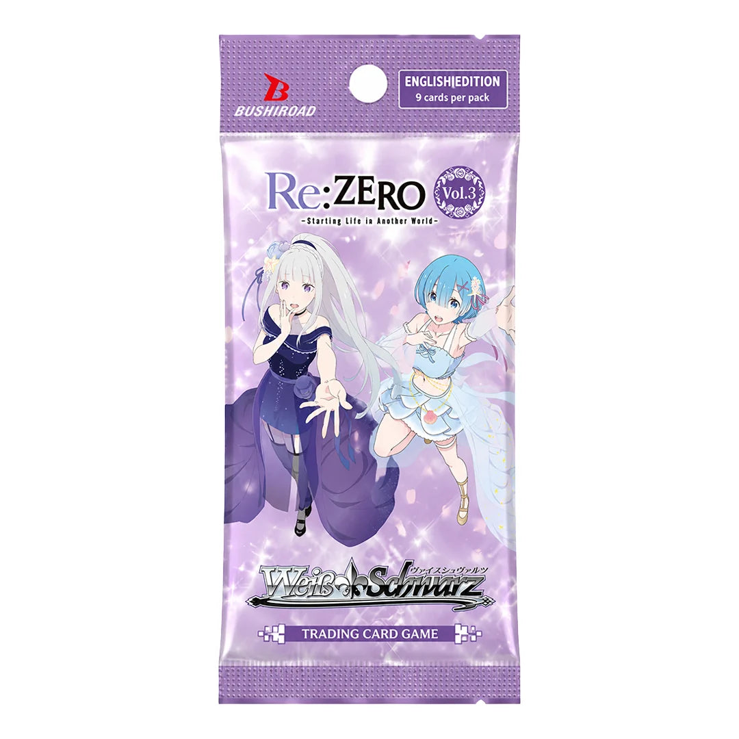 Weiß Schwarz Re:Zero - Starting Life in Another World Vol. 3 Booster Pack (english)