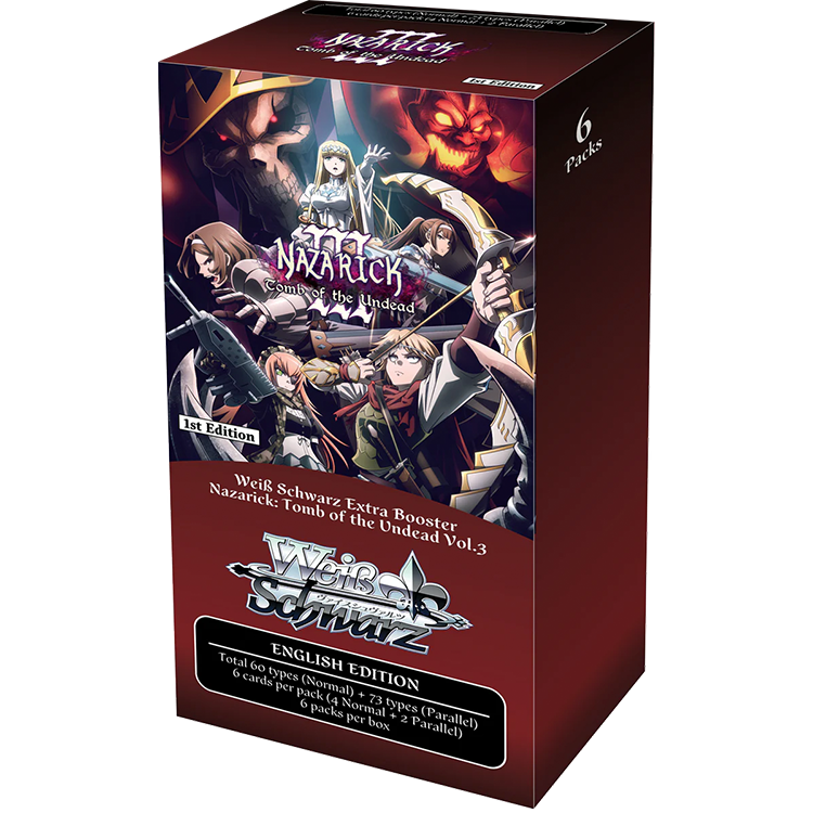 Weiß Schwarz Nazarick: Tomb of the Undead Vol.3 Extra Booster Display (englisch)