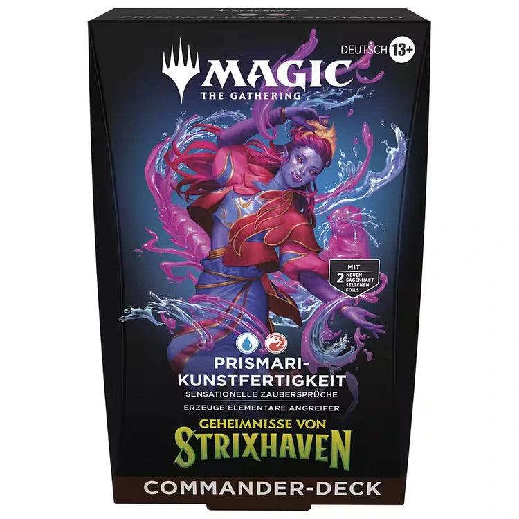 Magic the Gathering: Geheimnisse von Strixhaven - Commander-Deck Prismari-Kunstfertigkeit (Deutsch)