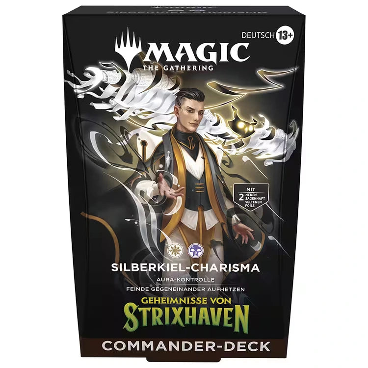 Magic the Gathering: Geheimnisse von Strixhaven - Commander-Deck Silberkiel-Charisma (Deutsch)