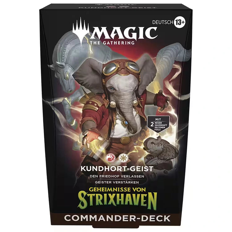 Magic the Gathering: Geheimnisse von Strixhaven - Commander-Deck Kundhort-Geist (Deutsch)