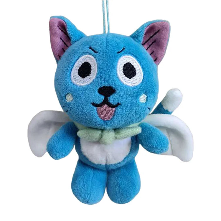 Fairy Tail - Happy - Plush Keychain - 10cm Sakami