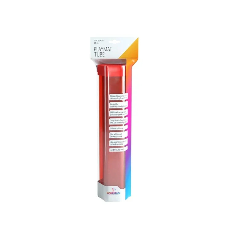 Gamegenic - Playmat Tube - Rot