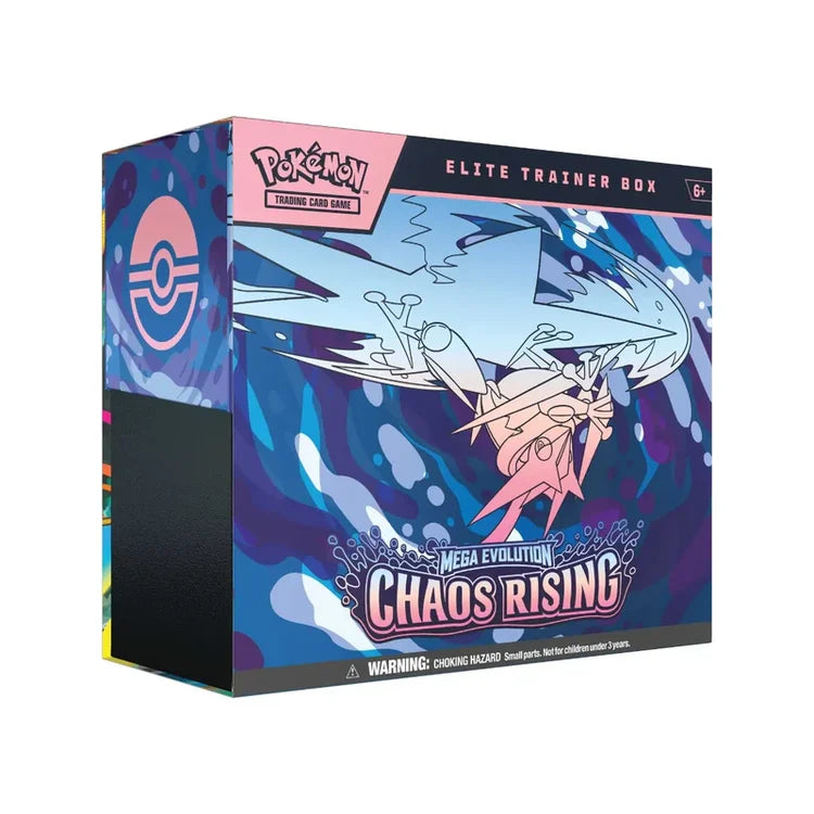Pokémon TCG: Mega Evolution - ME04: Chaos Rising - Elite Trainer Box (englisch)