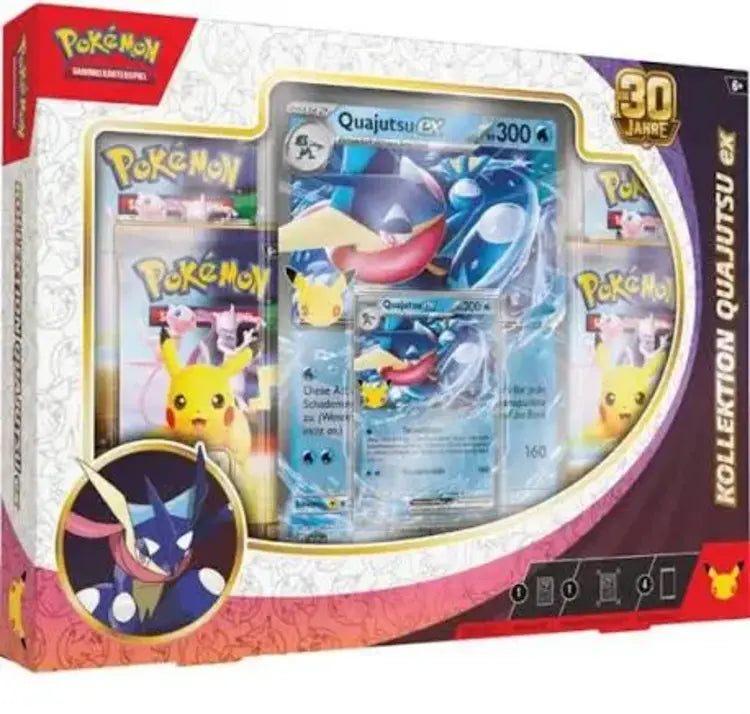 Pokémon 30 Jahre - Pokémon-ex-Kollektion Quajutsu (Deutsch)