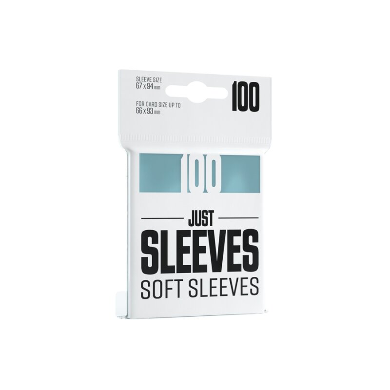[Nur Abholung] Just Sleeves - Soft Sleeves - Clear (100)
