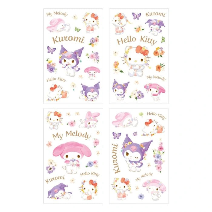 Hello Kitty & Friends Sticker Set – Pastel Vivid