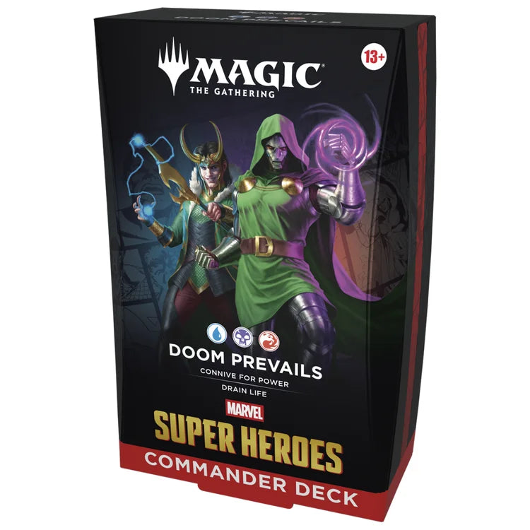 MTG - Marvel Super Heroes - Commander-Deck: Doom Prevails (englisch)
