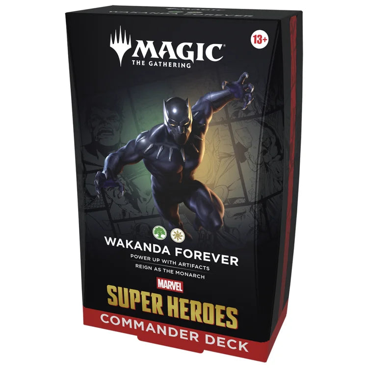 MTG - Marvel Super Heroes - Commander-Deck: Wakanda Forever (englisch)