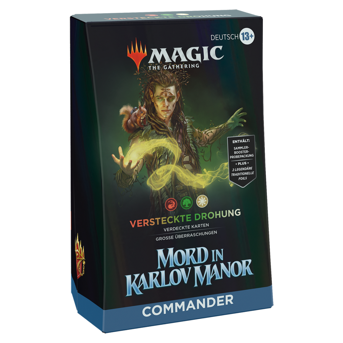 [Nur Abholung möglich] Mord in Karlov Manor Commander Deck - Versteckte Drohung (deutsch)