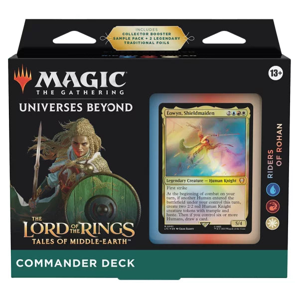 [Nur Abholung möglich] The Lord of the Rings: Tales of Middle-earth Commander Deck - Riders of Rohan (englisch)