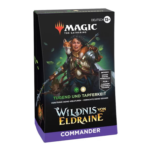 [Nur Abholung möglich] Wildnis von Eldraine Commander Deck - Tugend und Tapferkeit (deutsch)