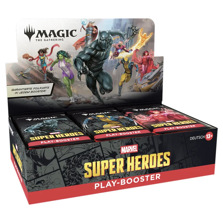 MTG - Marvel Super Heroes Play Booster Display (deutsch)