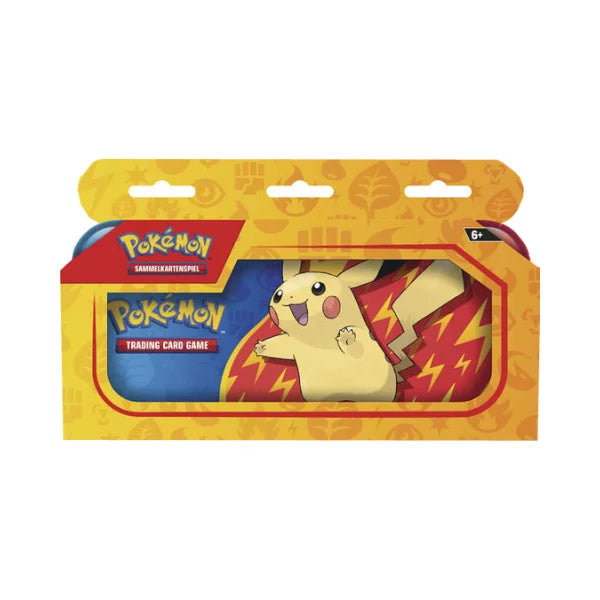 [Nur Abholung möglich] Pokemon Back to School Pikachu Pencil Case 2023 (Stifte-Dose + 2 Booster) (englisch)