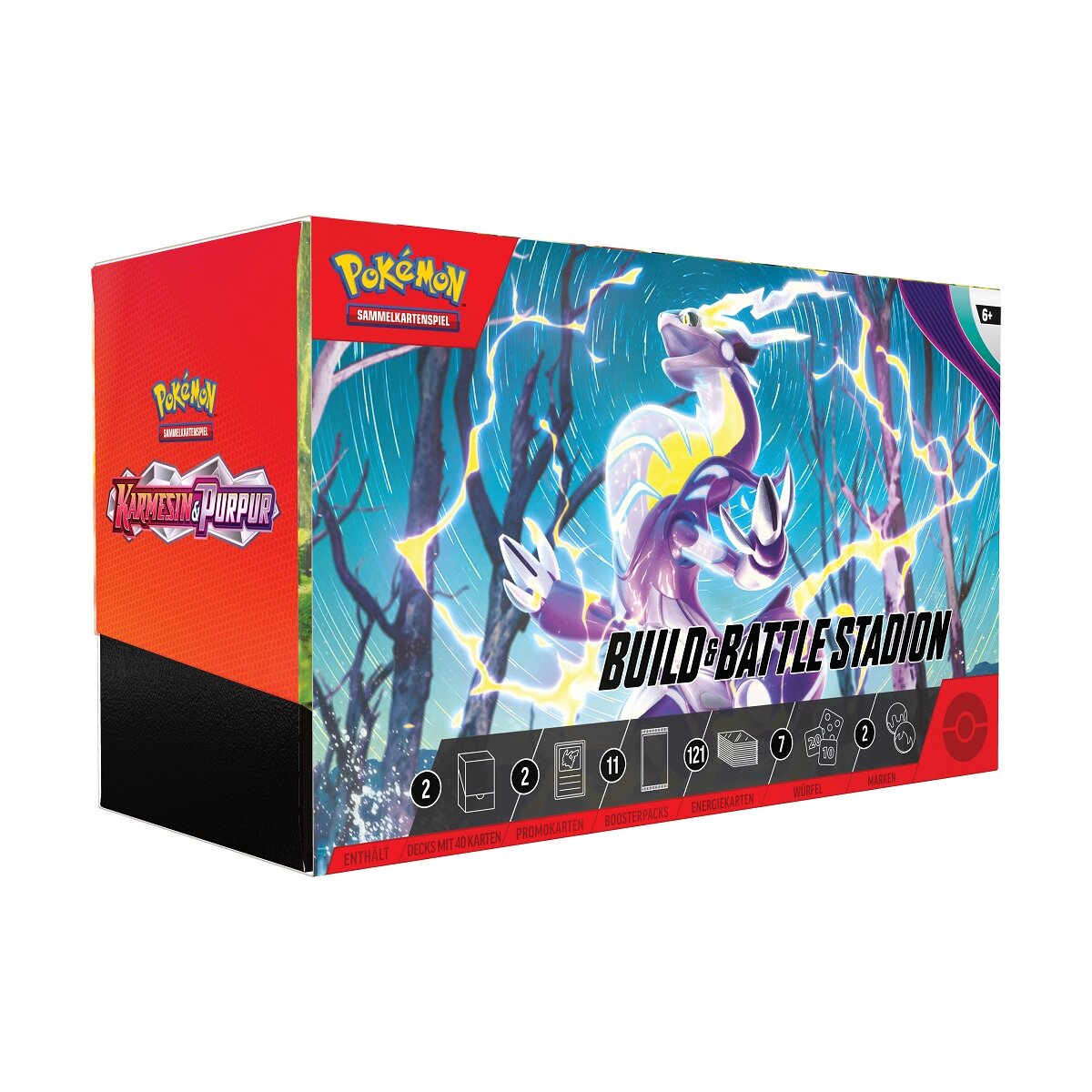 Pokemon Karmesin & Purpur - Build & Battle Stadium Box - Deutsch