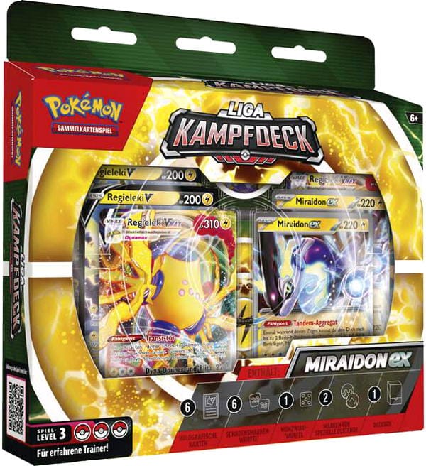 Pokémon - Sammelkartenspiel ex Liga-Kampfdeck Miraidon