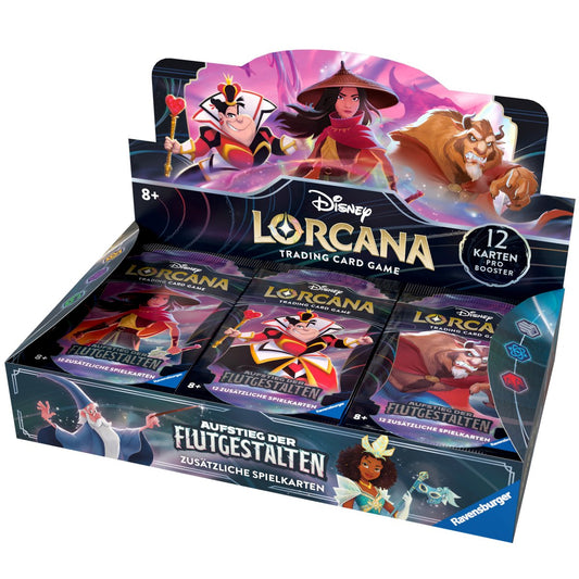 [Nur Abholung möglich] Disney Lorcana: Aufstieg der Flutgestalten - Display mit 24 Booster Packs (Deutsch)