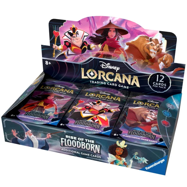 [Nur Abholung möglich] Disney Lorcana: Rise of the Floodborn - Display mit 24 Booster Packs (Englisch)