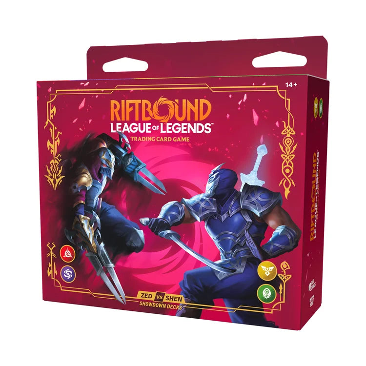 Riftbound: League of Legends - Vendetta Showdown Deck Zed vs Shen (englisch)