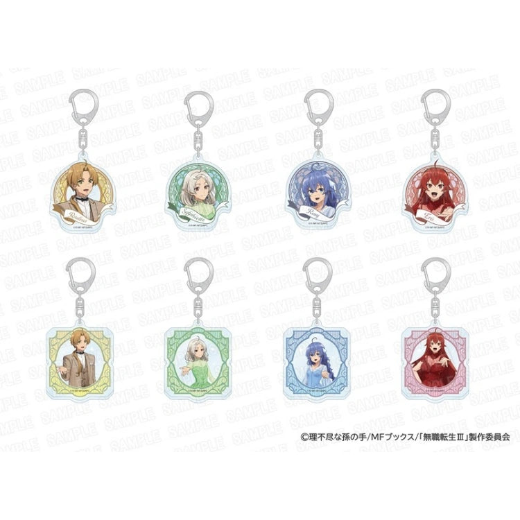 Mushoku Tensei III: Jobless Reincarnation Anime Series 5th Anniversary Tradable Acrylic Keychain Blindbox - KADOKAWA