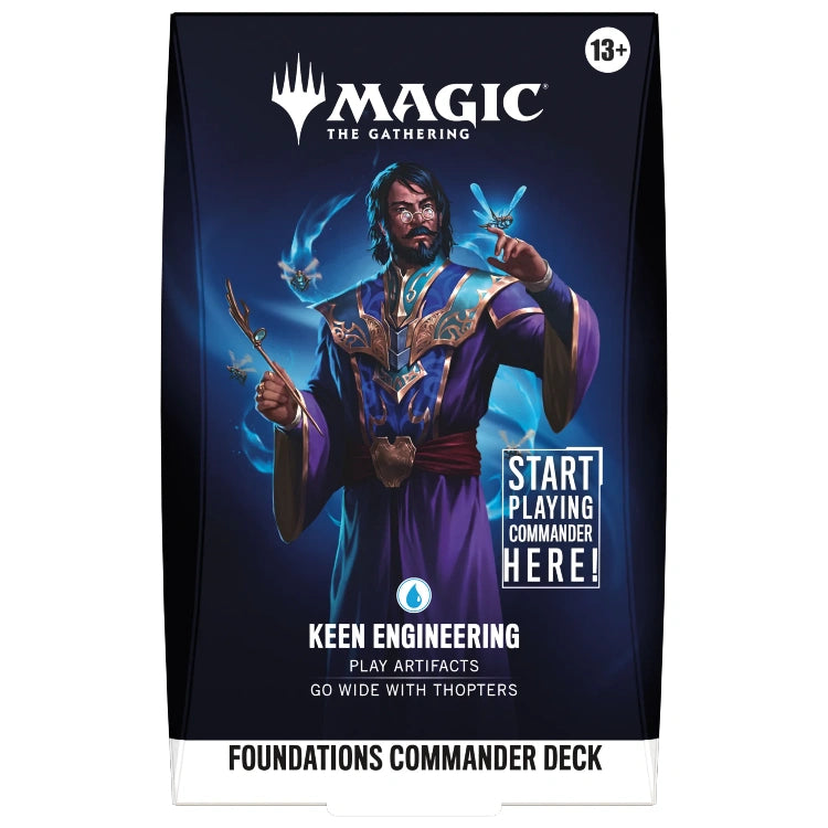 MTG - Foundations Starter Commander Deck: Keen Engineering (englisch)