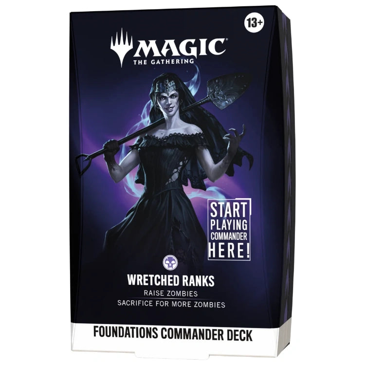 MTG - Foundations Starter Commander Deck: Wretched Ranks (englisch)