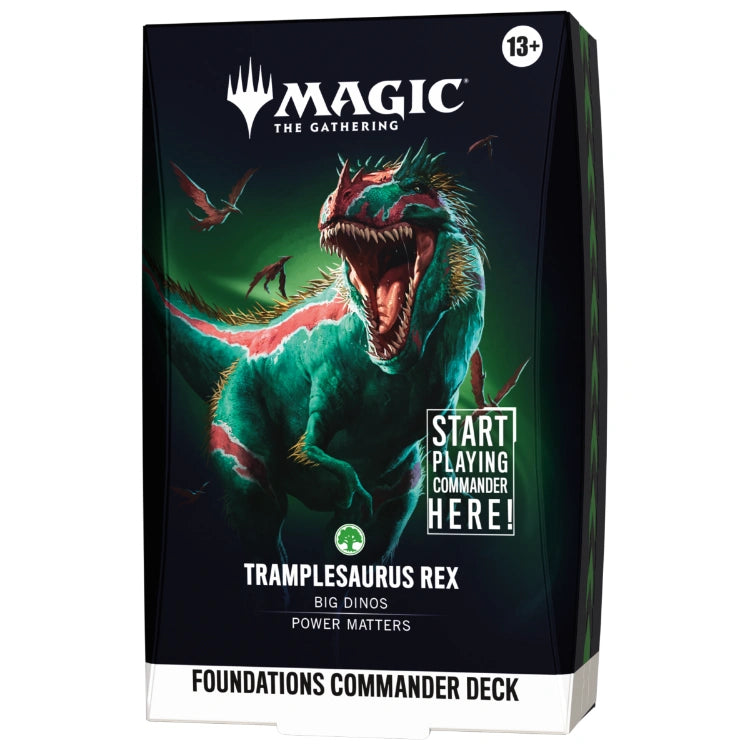 MTG - Foundations Starter Commander Deck: Tramplesaurus Rex (englisch)