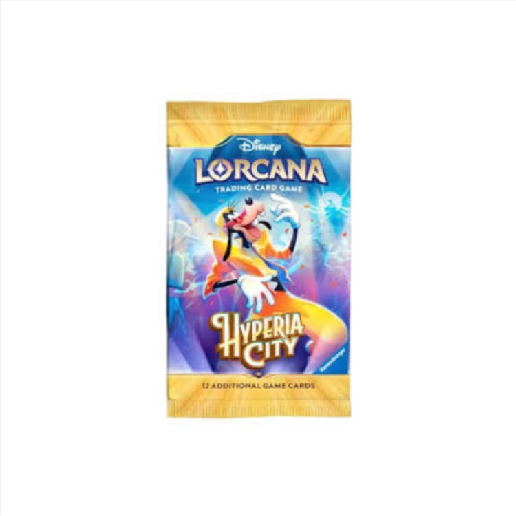 Disney Lorcana - Hyperia City  - Booster Pack (Englisch)