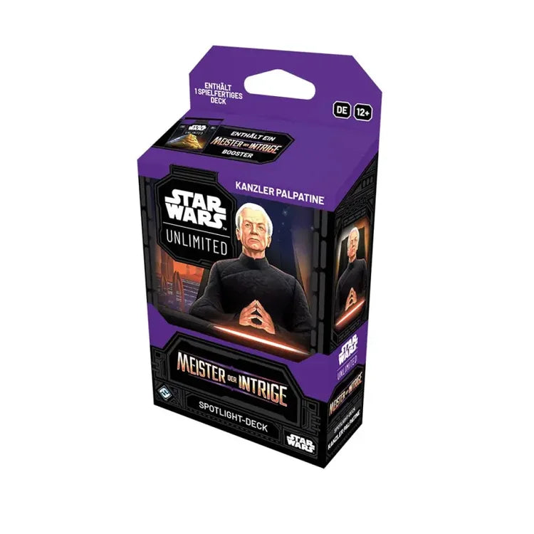 Star Wars: Unlimited - Meister der Intrige Spotlight-Deck - Kanzler Palpatine (deutsch)
