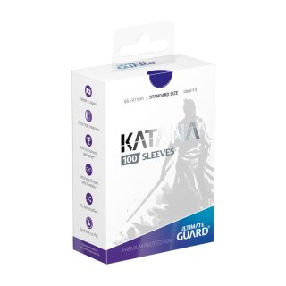 Katana Sleeves Standard Size (100) - Blue