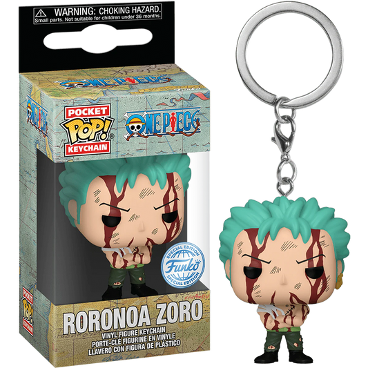 Zoro Nothing Happened Funko POP! Keychain One Piece